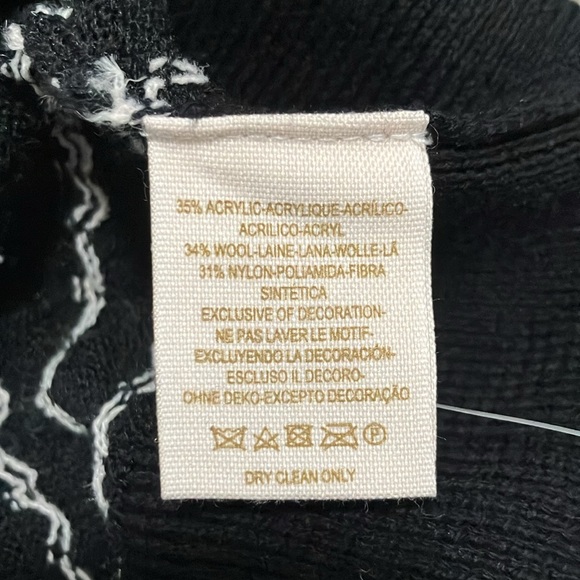 NWT Free People Polka Dot Scoop Neck Sweater Size XS - Picture 7 of 9